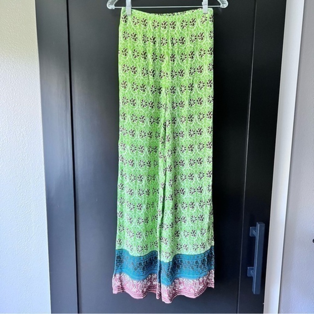 NWT Zara lightweight boho flowy pull on pants size XS